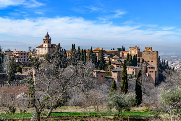 istock La Alhambra view of the outer area 957294030