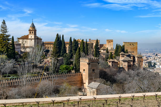 istock La Alhambra view of the outer area 957294106