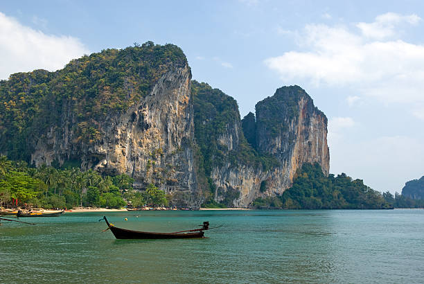 istock Carst cliffs of Railay beach 95729829