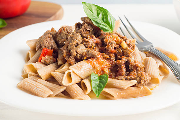istock The pasta with Bolognese sauce 957316888