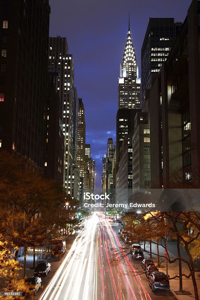 42 nd Street, New York - Foto stock royalty-free di Notte