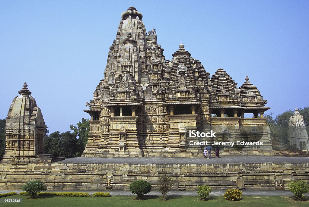 Vishvanath Rozciągacz, Khajuraho, Indie - Zbiór zdjęć royalty-free (Świątynia)