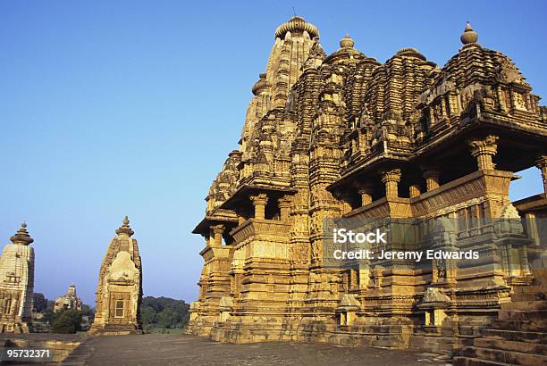Świątynia Dzieła Sztuki Khajuraho Indie - zdjęcia stockowe i więcej obrazów Indie - Indie, Architektura, Bez ludzi