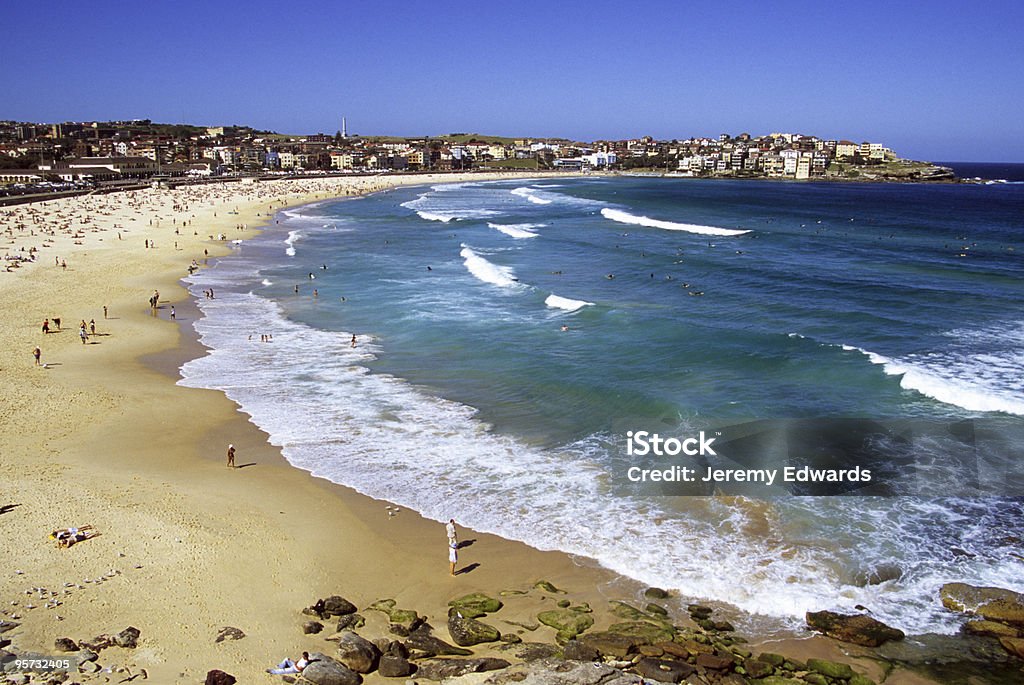 Plage Bondi Beach emblématique, Sydney, Australie - Photo de Australie libre de droits