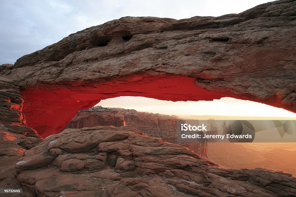 Mesa Arch, Parc National de Canyonlands - Photo de Arche naturelle libre de droits