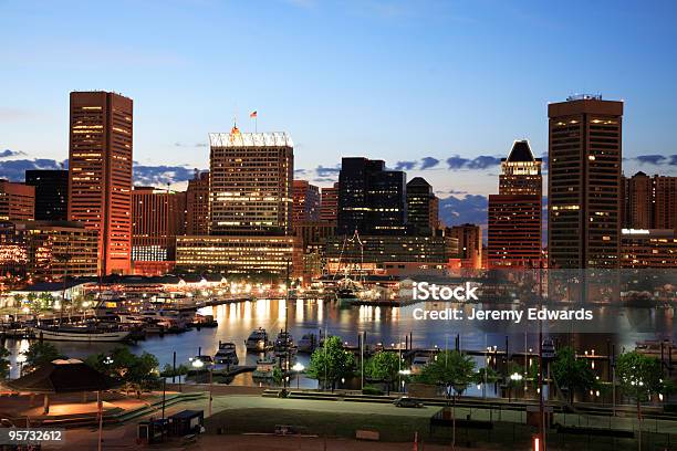Wewnętrzny Port Of Baltimore Maryland - zdjęcia stockowe i więcej obrazów Baltimore - Stan Maryland - Baltimore - Stan Maryland, Stan Maryland, Inner Harbor - Baltimore