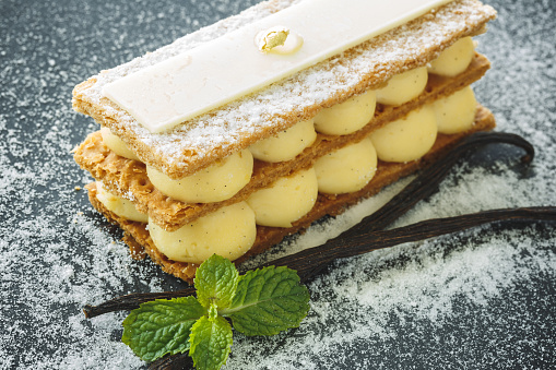 Mille-Feuille / Millefeuille, French Pastry