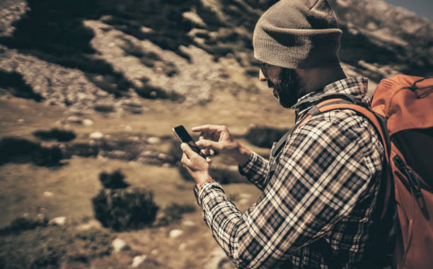 istock Hiking with navigation in the mountains 957328066
