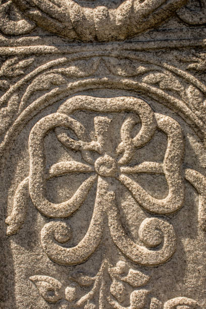 istock Ottoman marble carving art detail 957332114