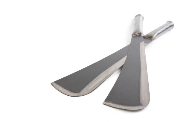 istock Big knife handles and blades. 957348486
