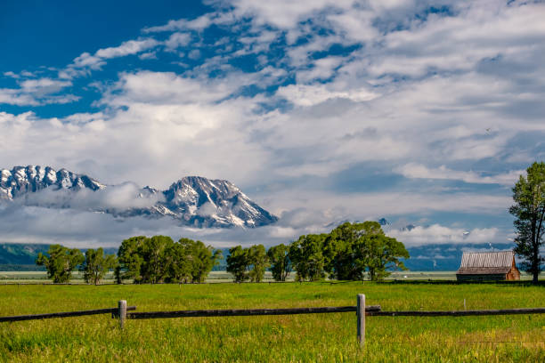 istock Old barn in Grand Teton Mountains 957351762
