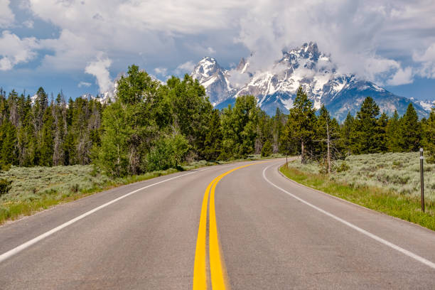 istock Highway in Grand Teton National Park 957352538