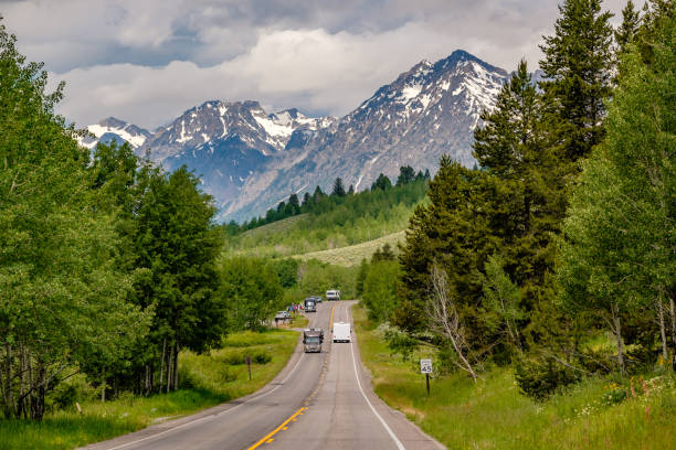istock Highway in Grand Teton National Park 957352548