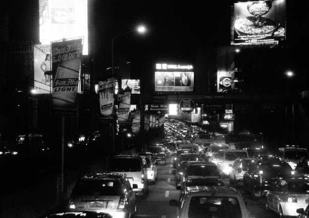 istock Traffic build up in busy highway 957358928