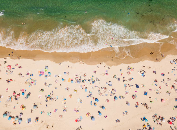 istock Aerial view of the beach 957360094