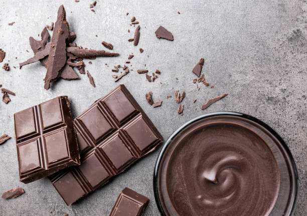 istock Delicious and bitter dark chocolate 957360570