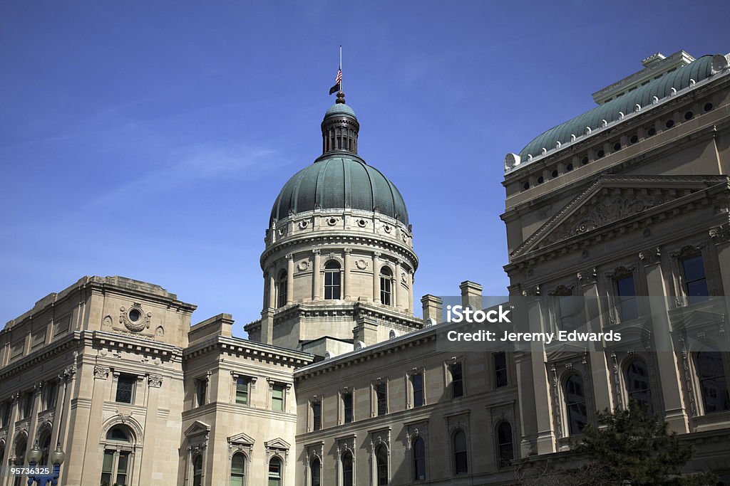 State Capitol building, Indianapolis  State Capitol Building Stock Photo