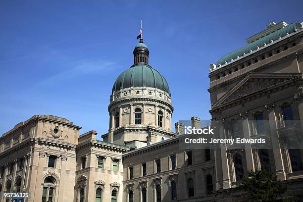 State Capitol Building Indianapolis Stock Photo - Download Image Now - State Capitol Building, Indiana, Indianapolis