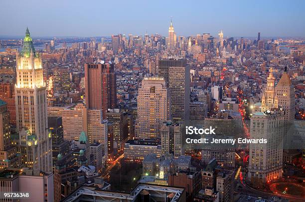 Midtown Manhattan New York - zdjęcia stockowe i więcej obrazów Aleja - Aleja, Architektura, Bez ludzi
