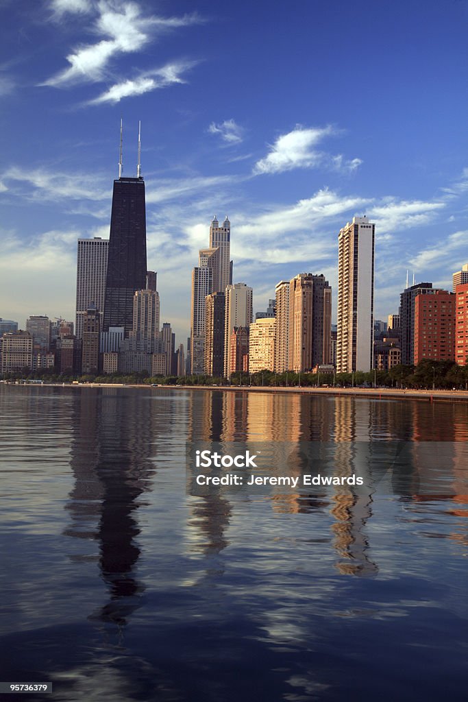 Der Innenstadt von Chicago, Illinois - Lizenzfrei Architektur Stock-Foto