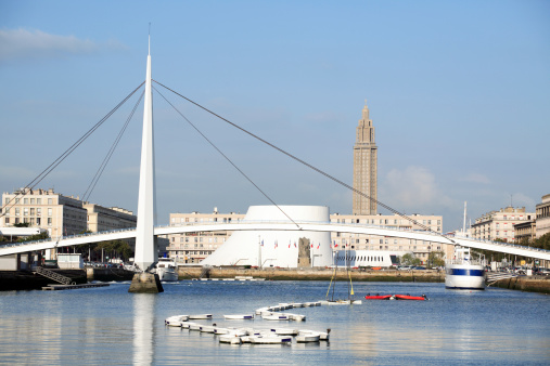 Le Havre is on the Normandy coast of France.  Located at the mouth of the Seine, the city is known as \
