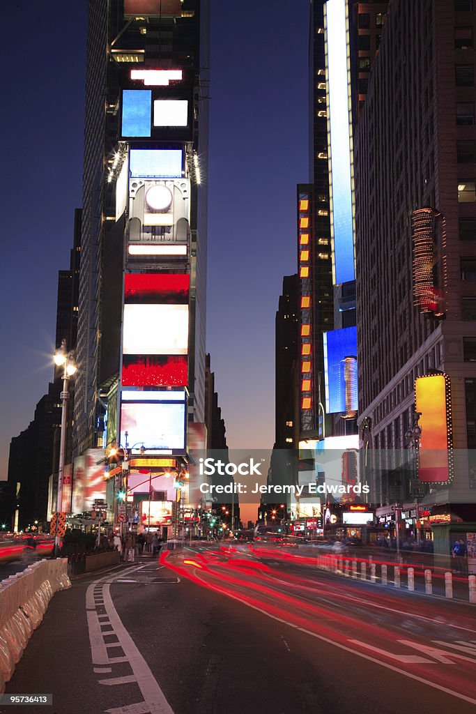 Times Square, New York City - Foto stock royalty-free di Ambientazione esterna