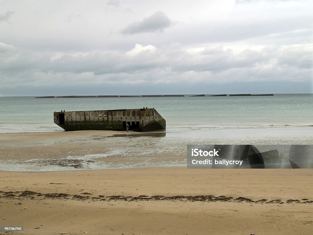 Golden Beach, Normandie - Photo de Arromanches libre de droits