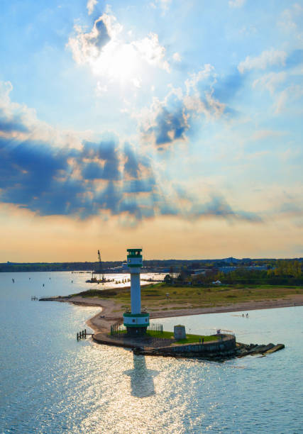 istock Kiel Fjord - Germany Baltic sea Kiel - Lighthouse Friedrichsort 957368878