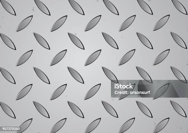 Stainless Steel Background Stock Illustration - Download Image Now