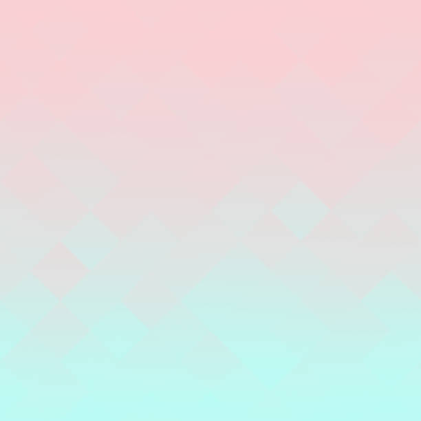 Pastel Ombre Millennial Pink Mint Gradient Background Abstract