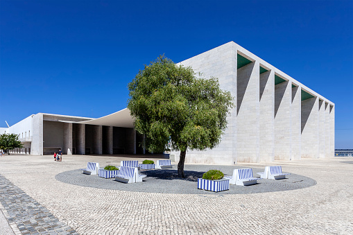 Rabat, Morocco – December 31, 2023: The Grand Theatre of Rabat