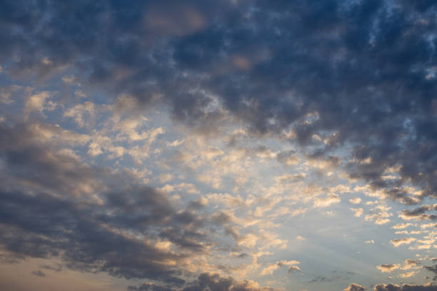 istock Colorful sky with clouds. Sunset background. 957379588