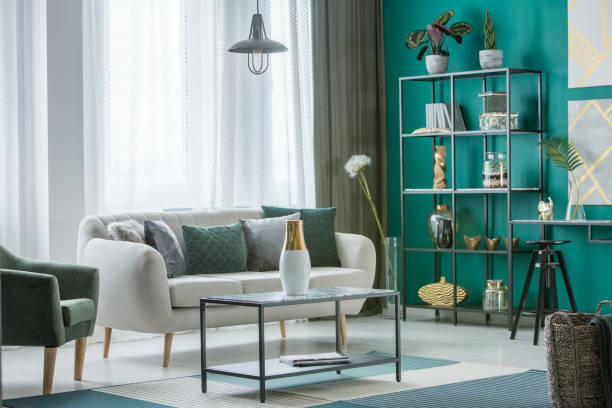 istock Sophisticated living room interior 957379804