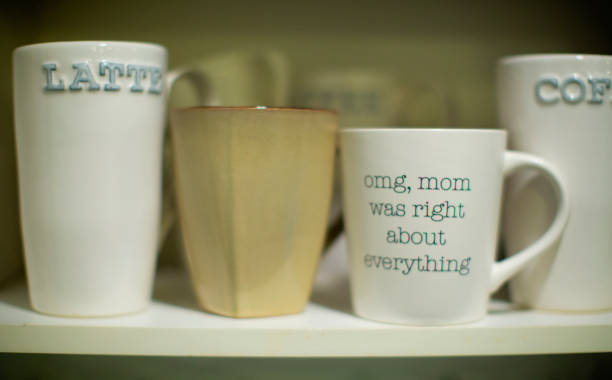 Coffee Mugs stock photo