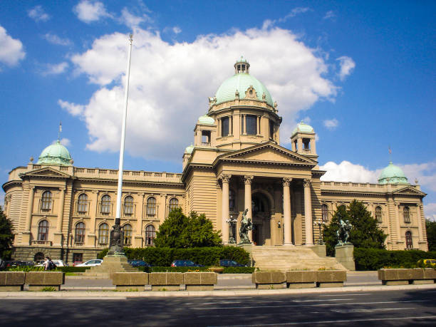 istock Serbian National Assembly Belgrade 957390356