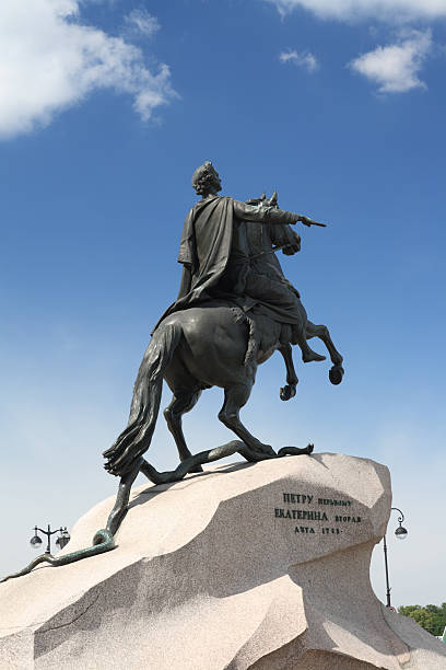 istock Peter 1 monument in Saint-petersburg 95739418