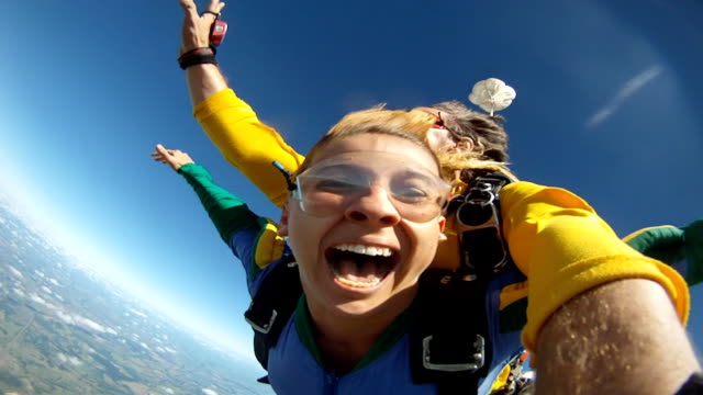 Skydive Tandem Selfie funny