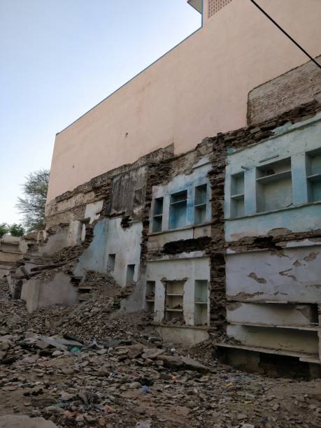 istock Old obsolete industrial building ruined 957411922