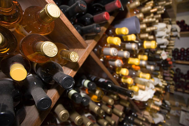 istock Bottles of wine 95742812