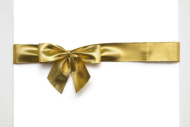 istock Gift golden ribbon 95742989
