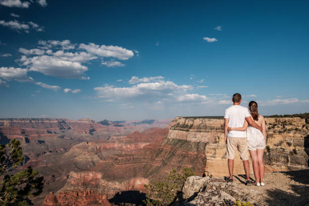istock Tourists hiking at Grand Canyon 957439884