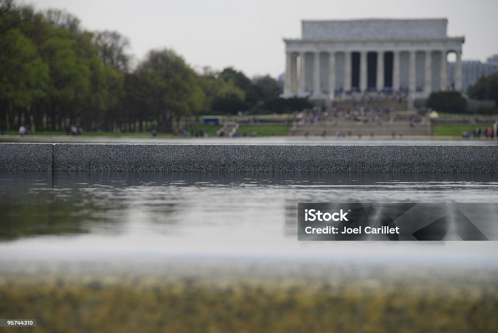 Monumento a Lincoln - Foto de stock de Enfoque en primer plano libre de derechos