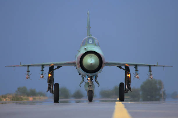 istock Taxing MiG-21 957451368