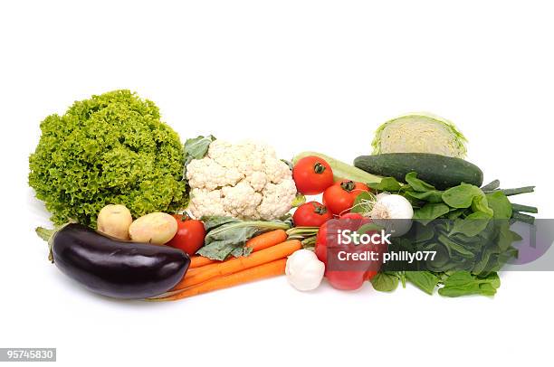 Foto de Legumes e mais fotos de stock de Abundância - Abundância, Alface, Alimentação Saudável