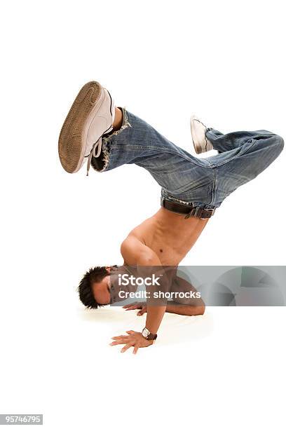 Break Dancing Stock Photo - Download Image Now - Kicking, Looking At Camera, Acrobatic Activity