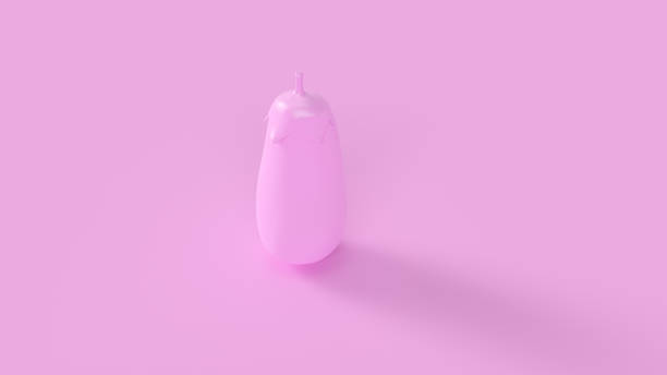 istock Pink Eggplant Aubergine 3d Illustration 957469046