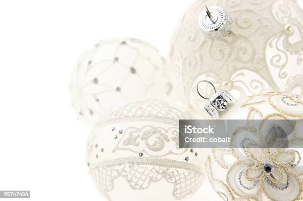 White Christmas Series Stock Photo - Download Image Now - Christmas, Christmas Ornament, Close-up
