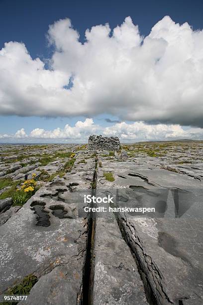 Calcare Nel Campo Il Burren Irlanda - Fotografie stock e altre immagini di Contea di Clare - Contea di Clare, Ambientazione esterna, Calcare