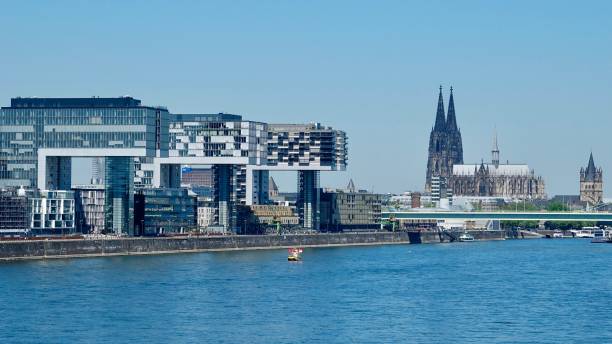 istock Cologne City Panorama with Rheinauhafen 957484834