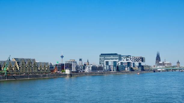 istock Cologne City Panorama with Rheinauhafen 957485232